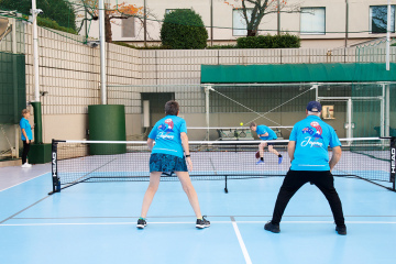 Pickleball Hilton Hotel Rooftop - Tokyo